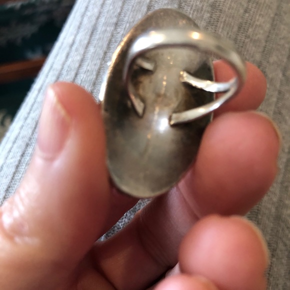 J Tsethlikai sterling mop butterfly ring - Picture 4 of 6